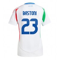Taliansko Alessandro Bastoni #23 Vonkajší Ženy futbalový dres ME 2024 Krátky Rukáv